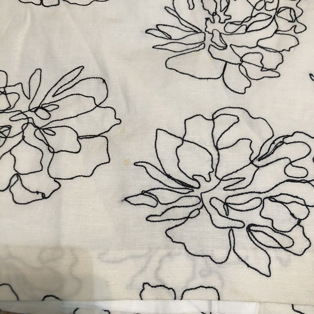 rafael sport floral lined skirt lined blend size large L Zip - Picture 4 of 10